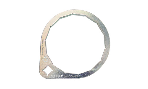 Oil/fuel filter spanner, waf 84 mm, 14-sided