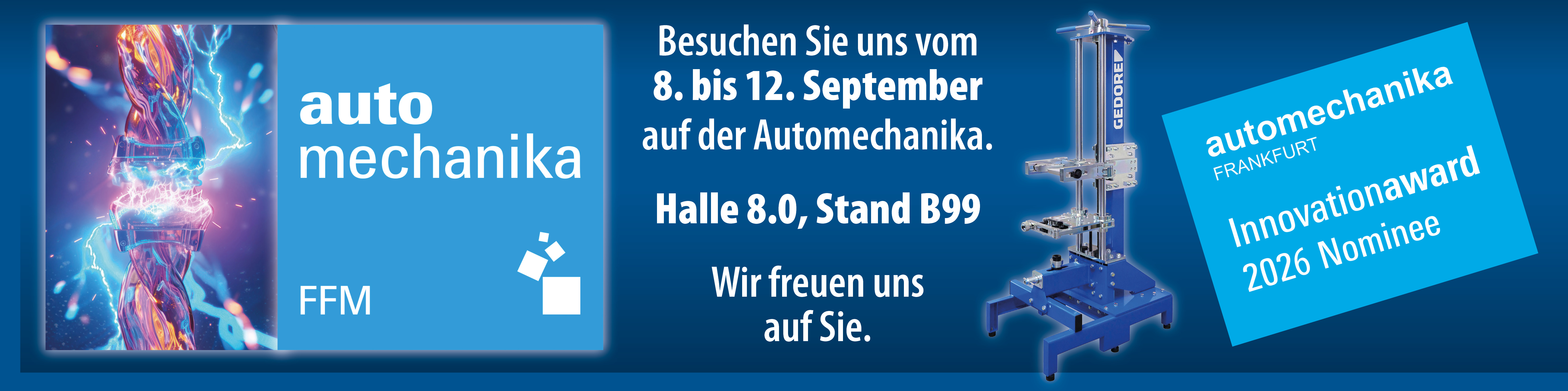A reference to the Automechanika trade fair in Frankfurt.
