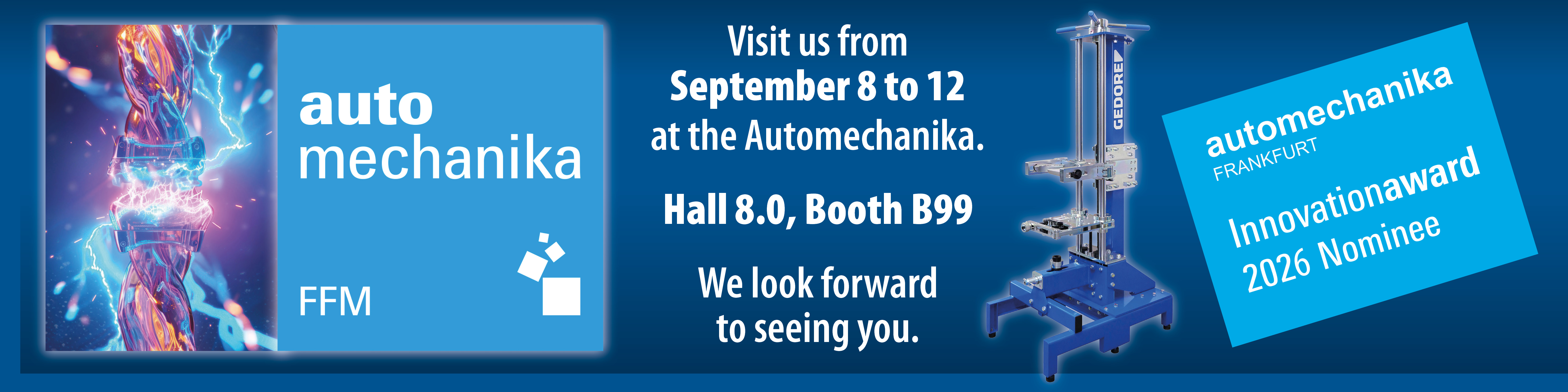 A reference to the Automechanika trade fair in Frankfurt.