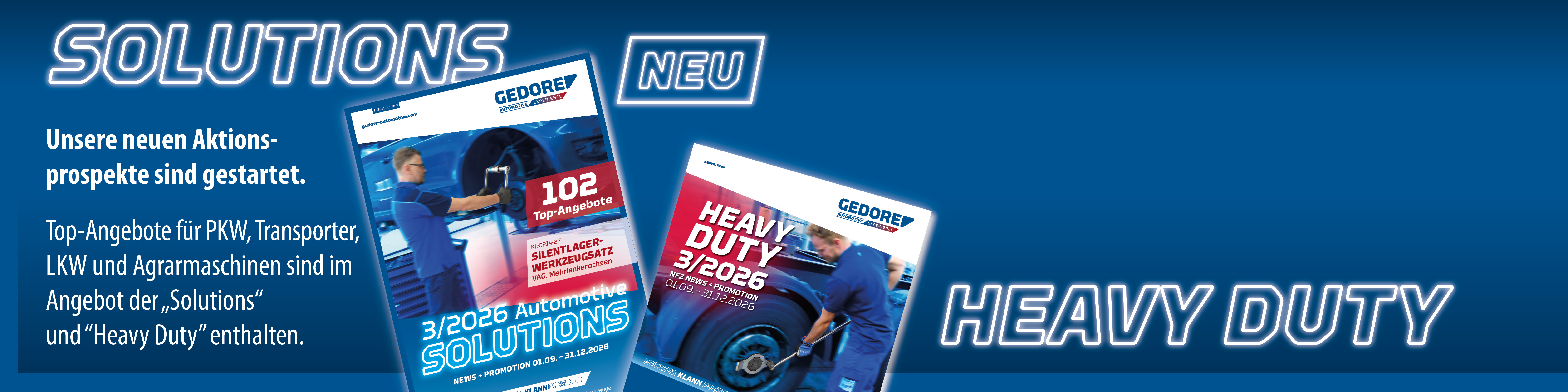 PDF der PKW Aktion Solutions und der NKW Aktion HeavyDuty
