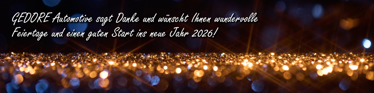 Gedore Automotive Weihnachtsgrüße.